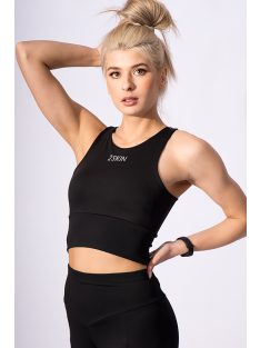 SKIN ultra soft crop top fekete XS S